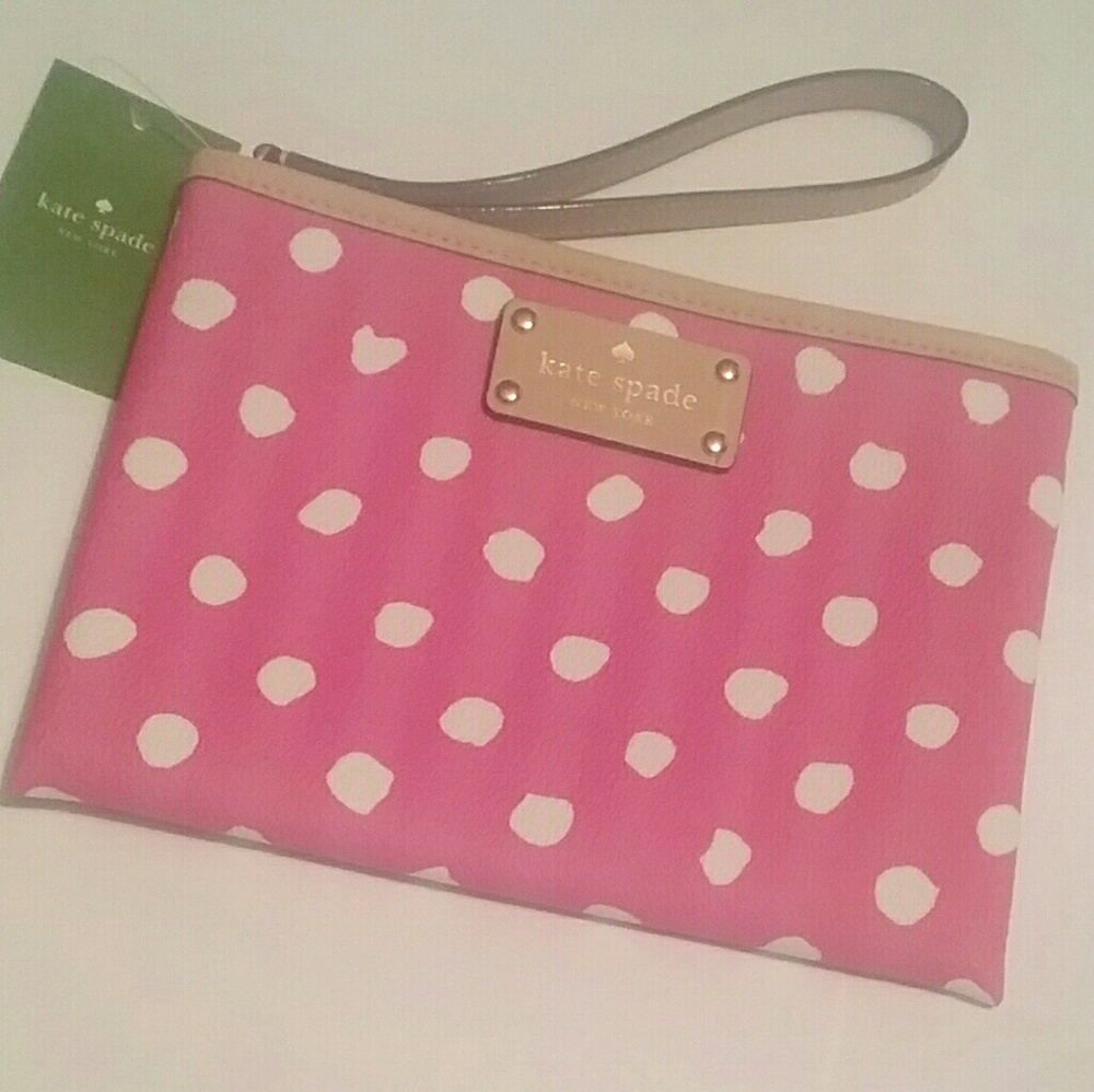 KEEPING♣️kate spade 'Bondi Road' rare wristlet♣